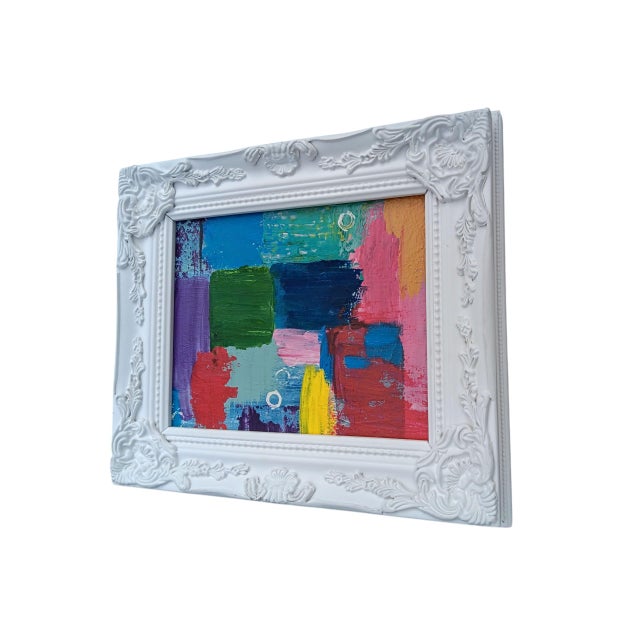 Original Abstract "Tulip Fields" Painting For Sale In Charlotte - Image 6 of 12