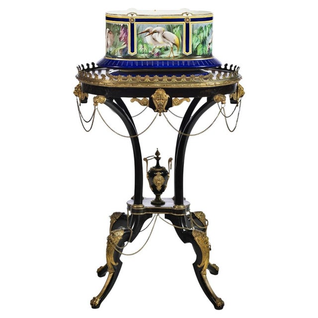 Antique Napoleon III Side Table, 1800s For Sale - Image 5 of 5