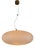 Vintage Italian Brass and Glass Pendant Light from Stilnovo, 1950s For Sale