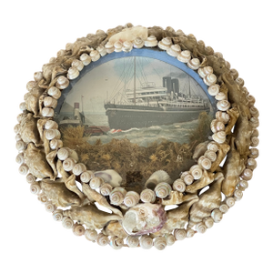 Antique British Coronial Sea Shell S Sailors Valentines