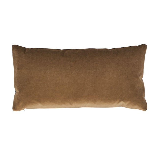 Schumacher Schumacher Tan Khotan Weave Pillow For Sale - Image 4 of 6