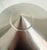Late 20th Century Postmodern Stainless Steel Cone Lamp For Sale In Sacramento - Image 6 of 10
