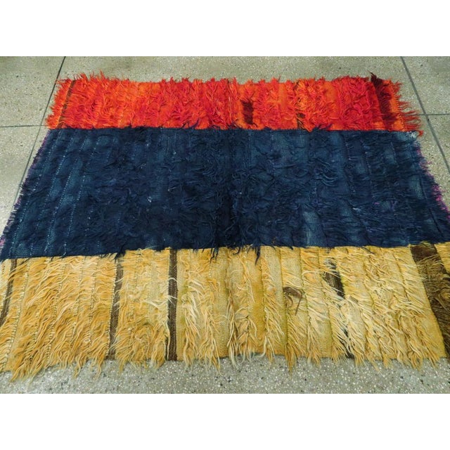 Galerie Shabab Collection Mid-20th Century Turkish Tulu Rug For Sale In New York - Image 6 of 9