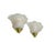 Shell Shaped Glass Wall Lights in the style of La Murrina, 1980s, Set of 2 For Sale - Image 12 of 13