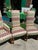 1970s 1970s Collection of Colorful Patterned Dining Chairs- Set of 6 With 2 Captains Chairs For Sale - Image 5 of 11