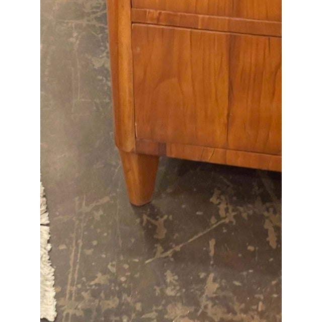 Brown Fine 19th C German Biedermeier Walnut Commode For Sale - Image 8 of 10