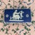Wedgwood Late 19th Century Wedgwood Jasperware Cobalt Blue Matchbox Striker For Sale - Image 4 of 10