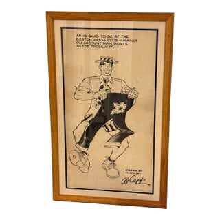 1920s Al Capp Drawing For Sale