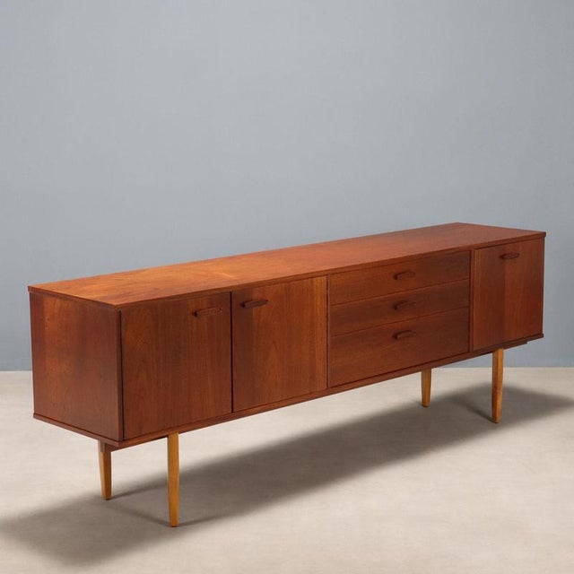 Vintage Sideboard in Teak, 1960s For Sale - Image 11 of 11
