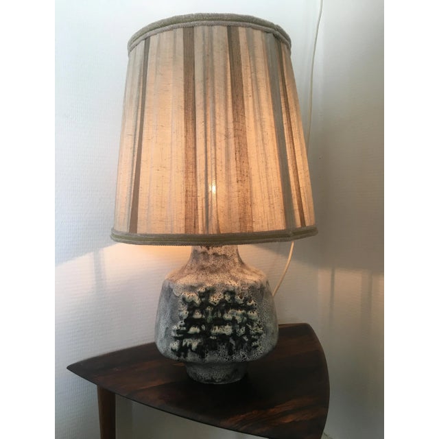 Mid-Century Modern Mid-Century Ceramic Table Lamp, 1950s For Sale - Image 3 of 11
