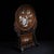 This is an exquisite, freestanding wooden table screen (or display stand) featuring intricate mother-of-pearl (nacre)...