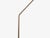 1950s Mid-Century Modern Double Shade Floor Lamp, Wood, Metal, Fabric For Sale - Image 9 of 13