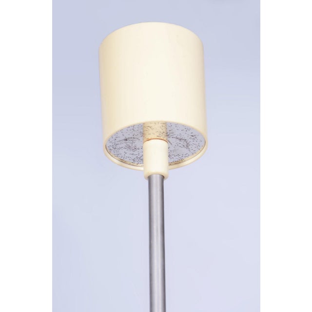 Mid-Century Chandelier in Chromed Steel and Glass from Drukov, Czech, 1970s For Sale - Image 10 of 12