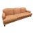 Custom Upholstered Chesterfield Sofa With Goose Down Cushions For Sale