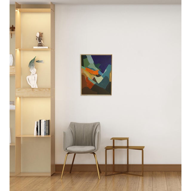 Original painting by Jessalin Beutler, completed in 2026. Acrylic and collage on stretched canvas. Signed, dated and...