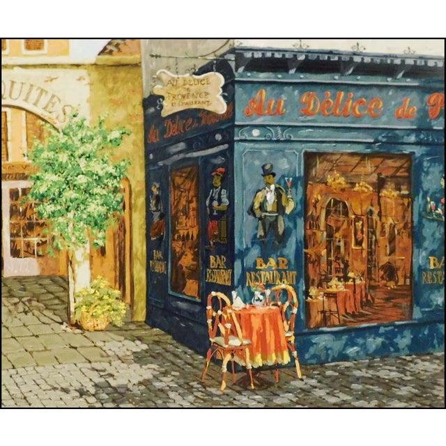 "Afternoon Shadow" by Viktor Shvaiko Original limited edition serigraph on canvas, hand embellished This piece is hand...