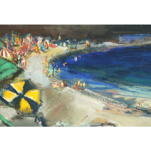 Modern Jean Louis, Seaside, Maine, Painting For Sale - Image 3 of 5