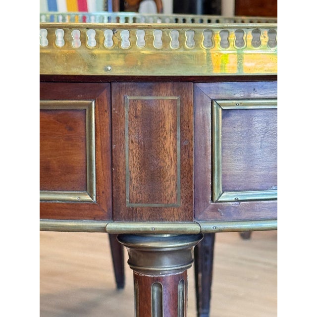 Late 19th Century French Louis XVI Style Bouillotte Table For Sale - Image 11 of 12