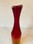 Mid-Century Modern Vintage Blenko Swung Bud Vase, Tangerine, 1970s For Sale - Image 3 of 8