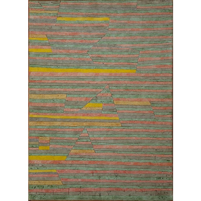 Paul Klee, Monuments At G, Archival Pigment Print, Framed For Sale