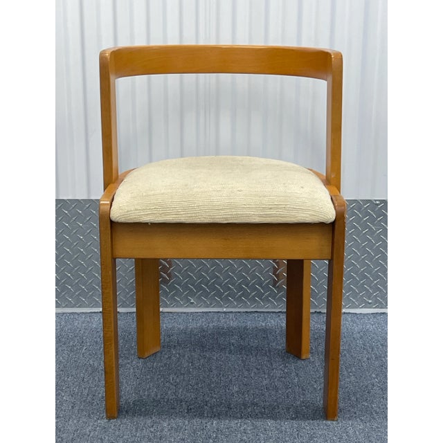 A single side chair by Intercontinental Furniture in the style of Herman Miller Manufactured in Yugoslavia Mid Century...