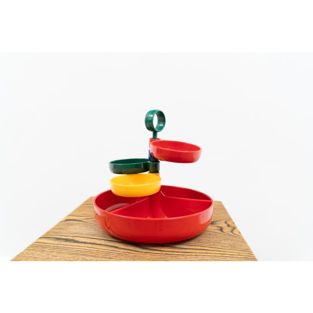 Modern Space Age Snack Tower by Emsa, 1970s For Sale - Image 3 of 9