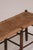 Gold French Woven Cord Bench, France, 1950 For Sale - Image 8 of 9