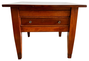 Vintage Teak Side or Coffee Table with Drawer, 1960s