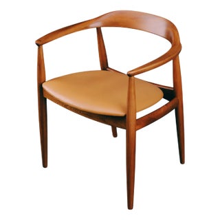 Danish Armchair by Illum Wikkelso for Niels Eilersen, 1950s For Sale