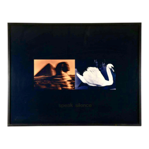 Sorel Cohen Large Scale Color Photograph Ektacolor C Print Art Photo Typography Sorel Cohen 1978