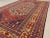 Beige Large Vintage Afghan Red, Blue, and Beige Soumak Kilim Rug 245x153 cm For Sale - Image 8 of 10