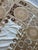 Hand-Embroidered Large Neutral Tan Suzani Coverlet For Sale In New York - Image 6 of 11