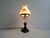 Oil Lamp Style Table Lamp in Milk Glass, Former Czechoslovakia, 1960s For Sale - Image 3 of 15