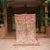 Peach Pink Moroccan Boho Rug For Sale - Image 8 of 9