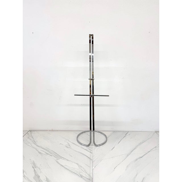 DIA - Design Institute America Stunning Chrome Easel by Elaine Cohen for Design Institute of America, 1970's For Sale - Image 4 of 9