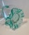 Vintage Loetz Control Bubbles Uranium Glass Basket With Applied Cherries For Sale In Los Angeles - Image 6 of 9