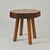Brown Side Tables Handcrafted in Burr Wood, 1970s, Set of 3 For Sale - Image 8 of 13
