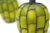 2000 - 2009 Blown Glass and Metal Pineapple Lanterns / Candle Holders - a Pair For Sale - Image 5 of 11