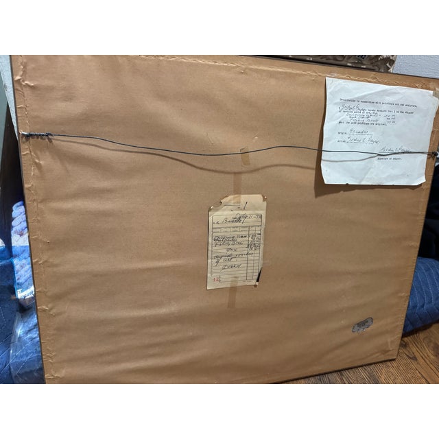 Oncoming Waves, Oil Painting on Board Signed by Canadian Artist Gordon Payne For Sale - Image 13 of 14