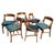 Wooden Dining Chairs in the style of Ico Parisi for Cassina, 1970s, Set of 6 For Sale - Image 10 of 10
