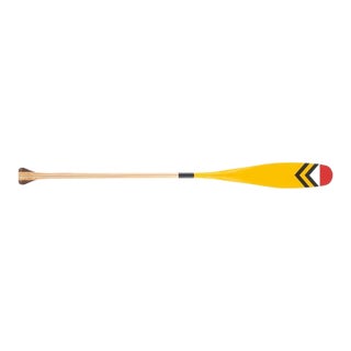 Sanborn Canoe Company Dalles Des Morts Hand Painted Canoe Paddle (New/ Old Stock) For Sale