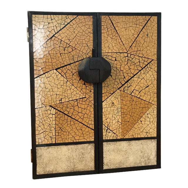 R&Y Augousti, Paris Shagreen and Lacquered Jewelry Box For Sale