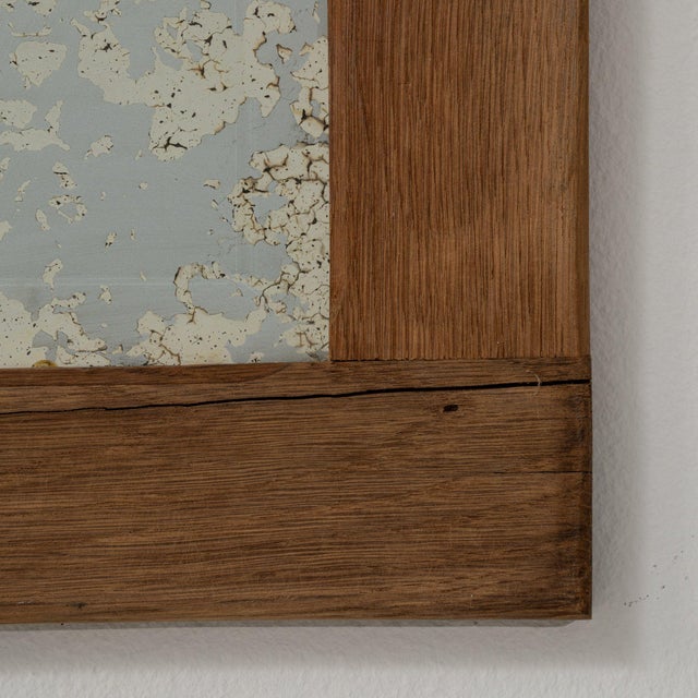 Wood 19th Century France Amber Wood Mirror For Sale - Image 7 of 8