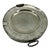 Early 19th Century English Pewter Heating Dish or Hall Keys Plate R I For Sale