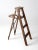 Vintage Painter's Wooden Folding Ladder For Sale - Image 10 of 13