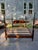 Vintage Stickley federal style 4 poster queen size bed frame . Solid wood frame with dark stained finish , sturdy and...