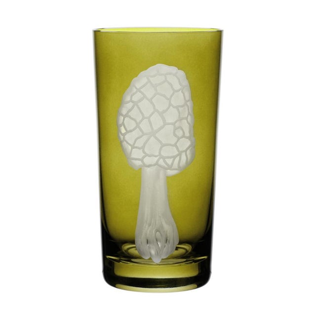 Artel ARTEL Mushrooms Collection Highball in Olive - Set of 6 For Sale - Image 4 of 8