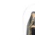 Sacred Art - Saint Rita of Cascia. Portuguese sculpture; 20th century, in polychrome and gilded unglazed clay. Glass dome;...