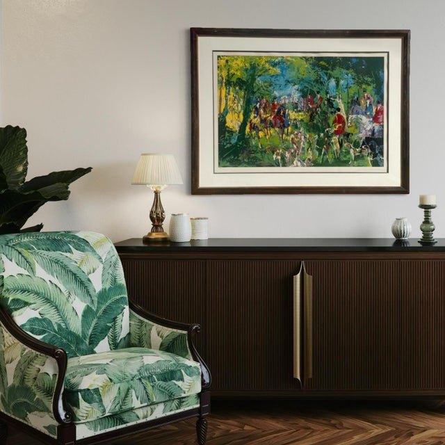 1970s Chateau Hunt Signed Limited Edition Print by LeRoy Neiman For Sale - Image 11 of 13
