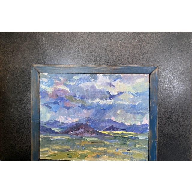 "The Storm Has Arrived" ~Original Oil Painting. Lorie Batson. Captures the Intense Scene and Feel as the Storm Arrives. For Sale - Image 4 of 10